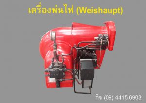 เครื่องพ่นไฟ(Weishaupt) รุ่น RMS 7 RMS 8/2 RMS 10 RGMS 70/2a